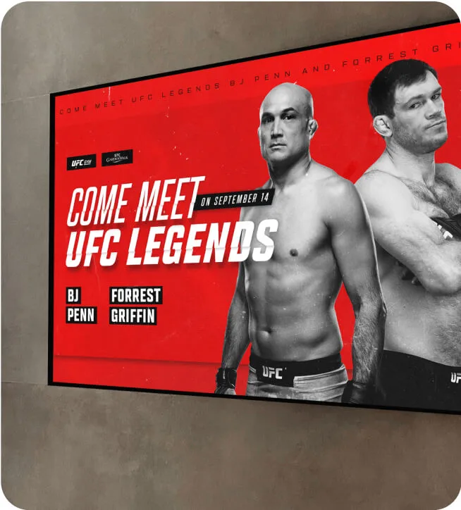 UFC Gym DIGITAL DESIGN