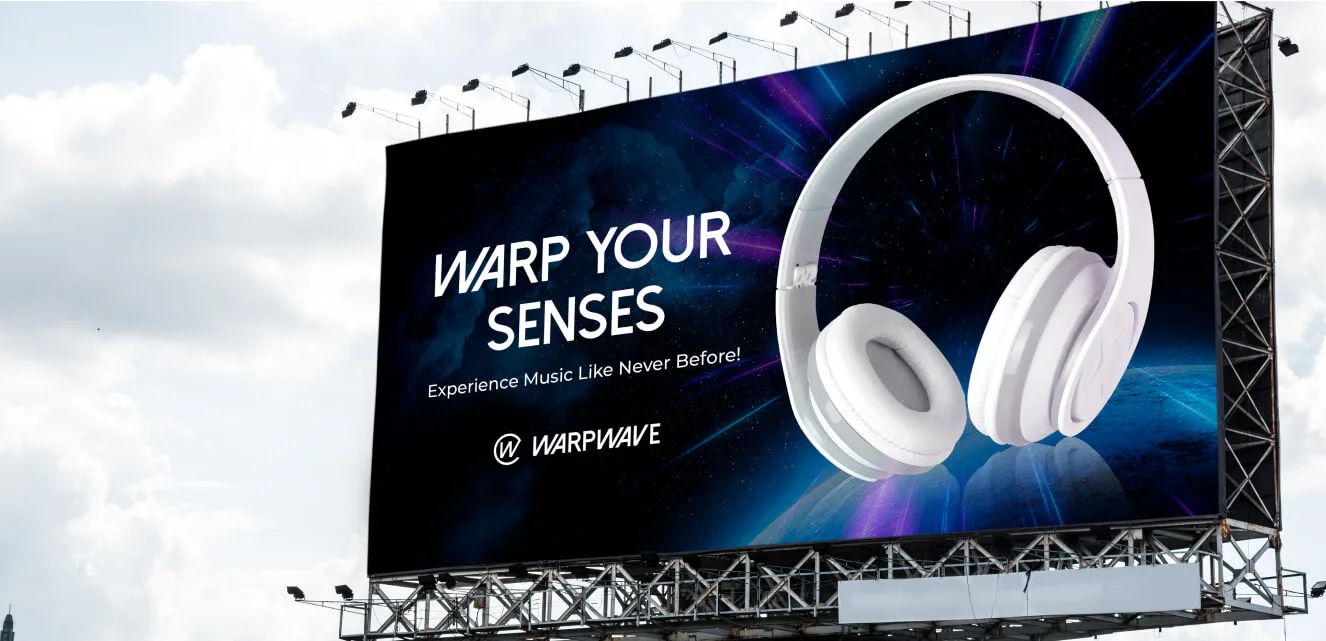 Warpwave Billboard Ads