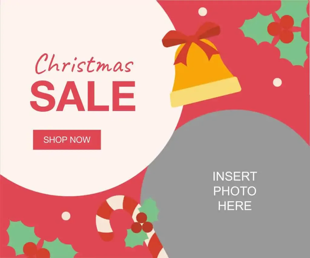Classic Christmas Banner Ad Template