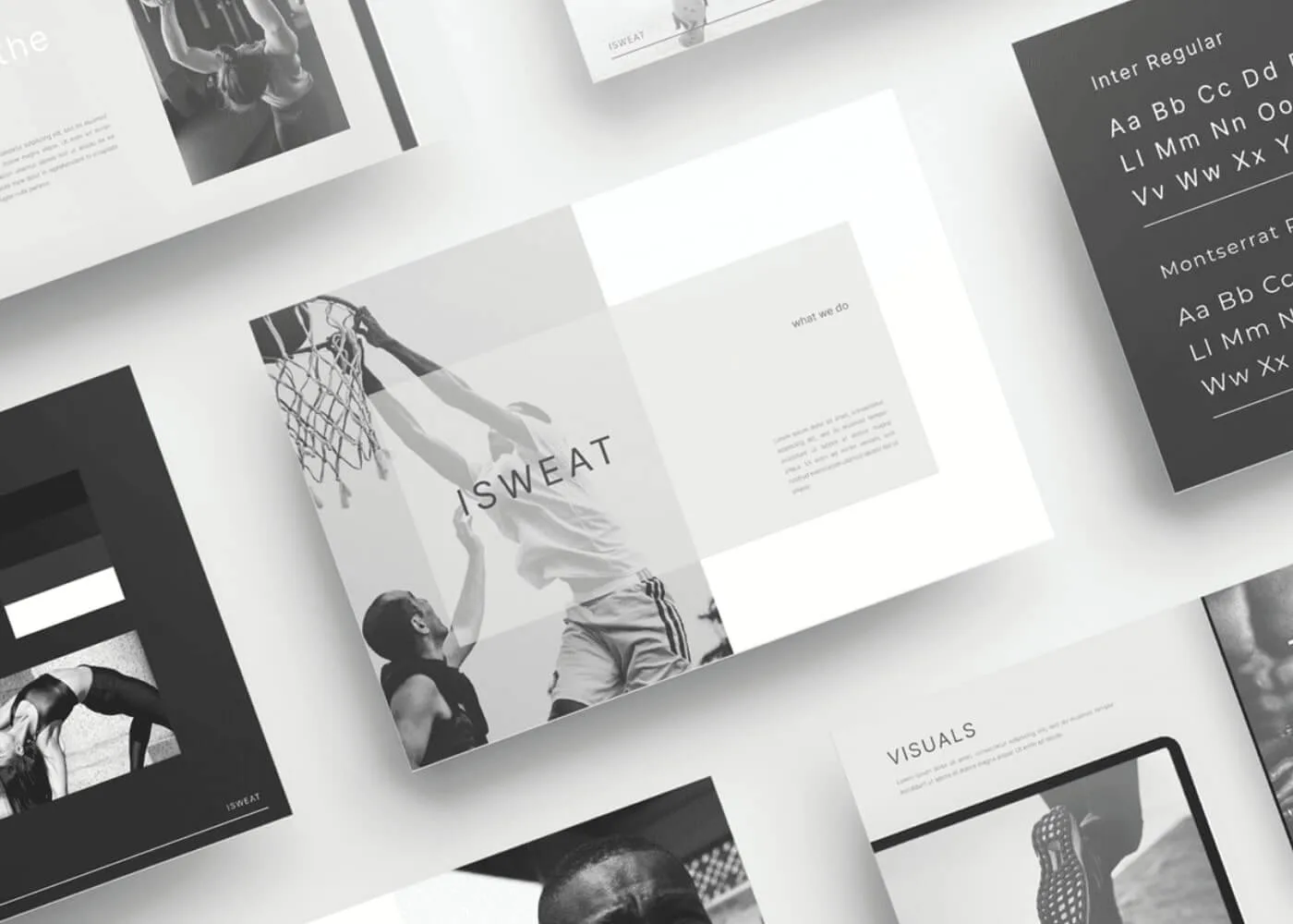 Fitness Monochrome Presentation
