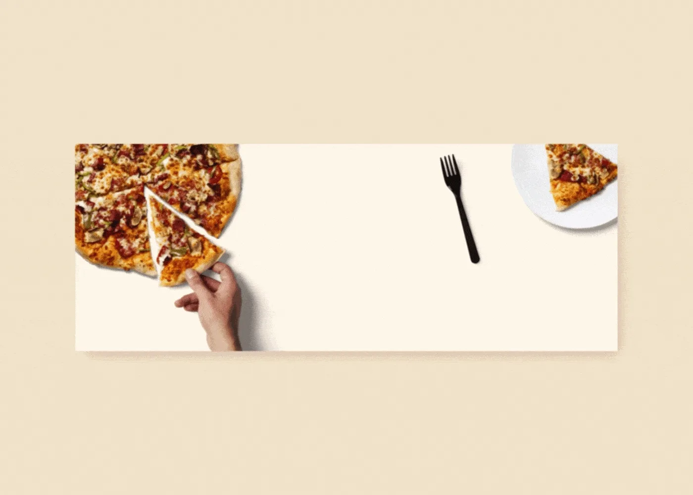 Food Banner Animation