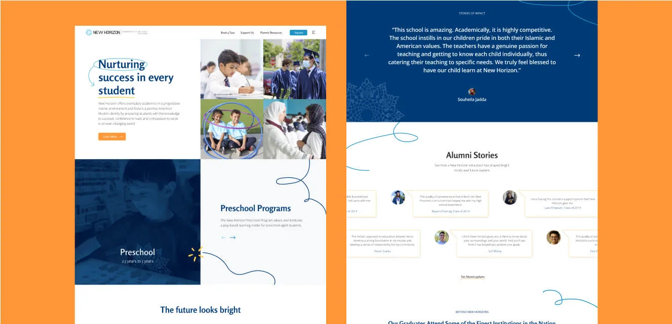 School Website Design
