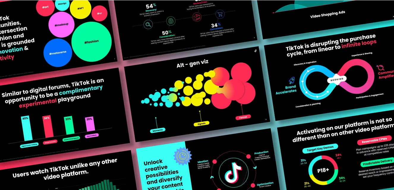 TikTok Global Trends Infographic