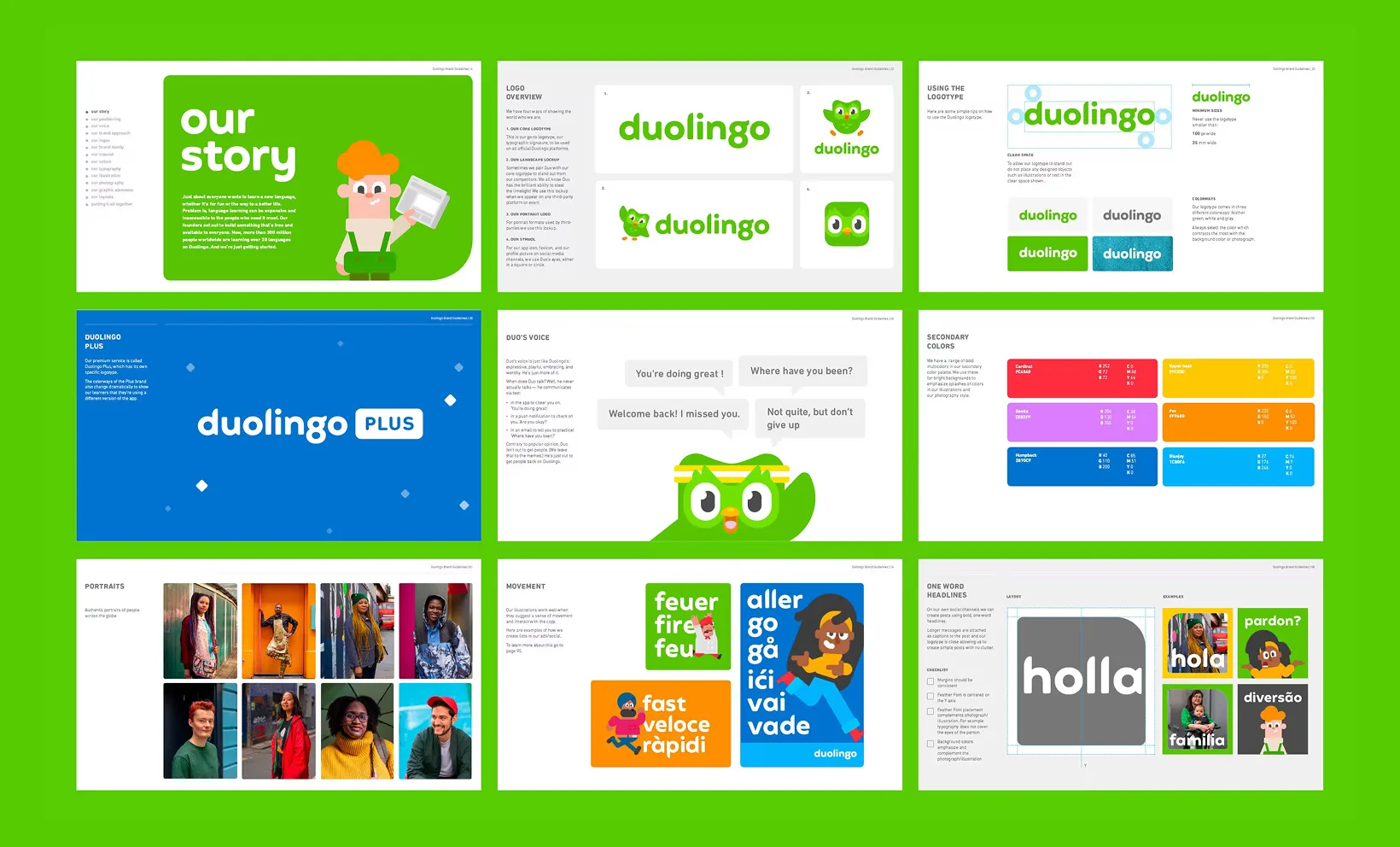 duolingo brand guidelines presentation 1