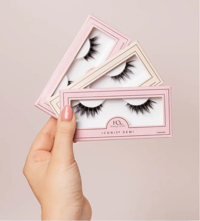 House of Lashes packaging by Design Force