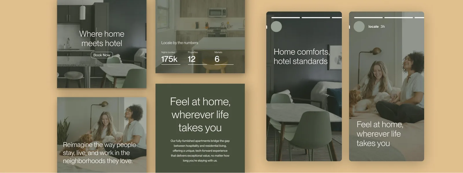Locale social media by Design Force