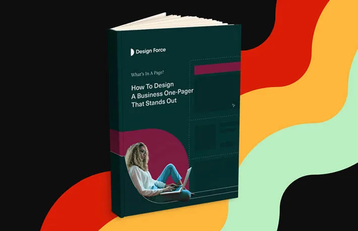 one pager design tips