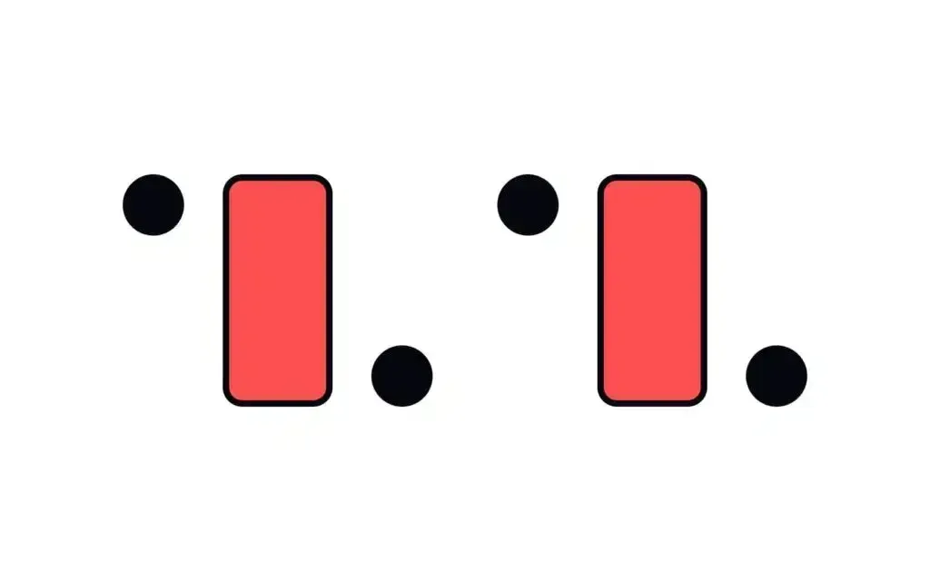 Symmetric design composition layout