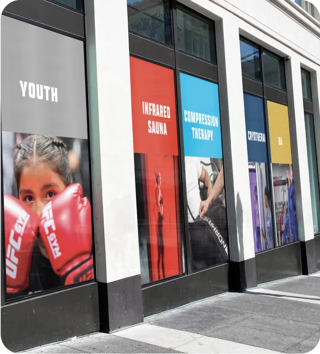 UFC Gym PRINT DESIGN