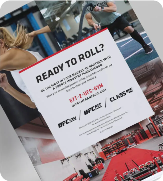 UFC Gym PRINT DESIGN