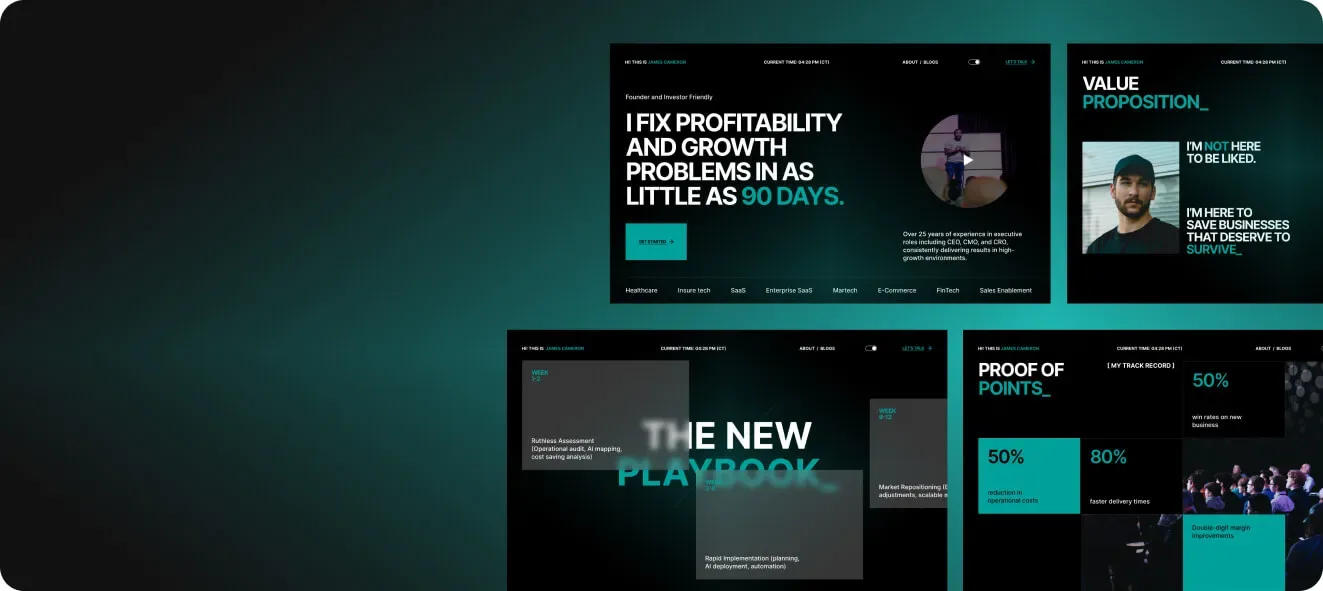 Marketing Web Pages by Design Force