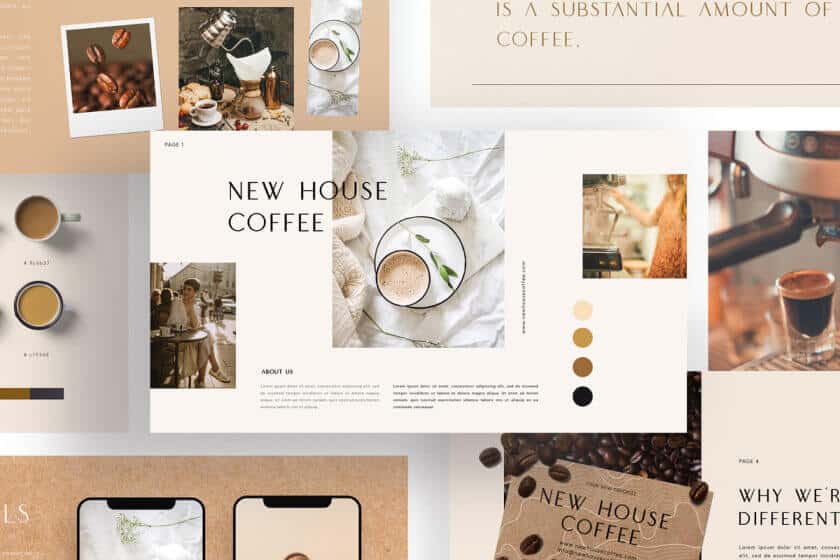 Brand Design Services for coffee