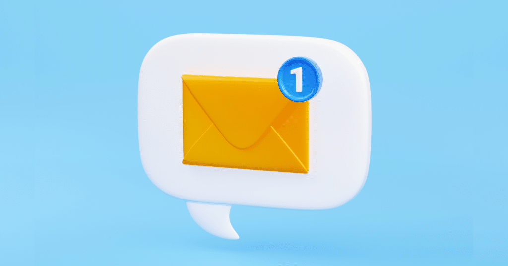 yellow inbox symbolizing effective newsletter marketing