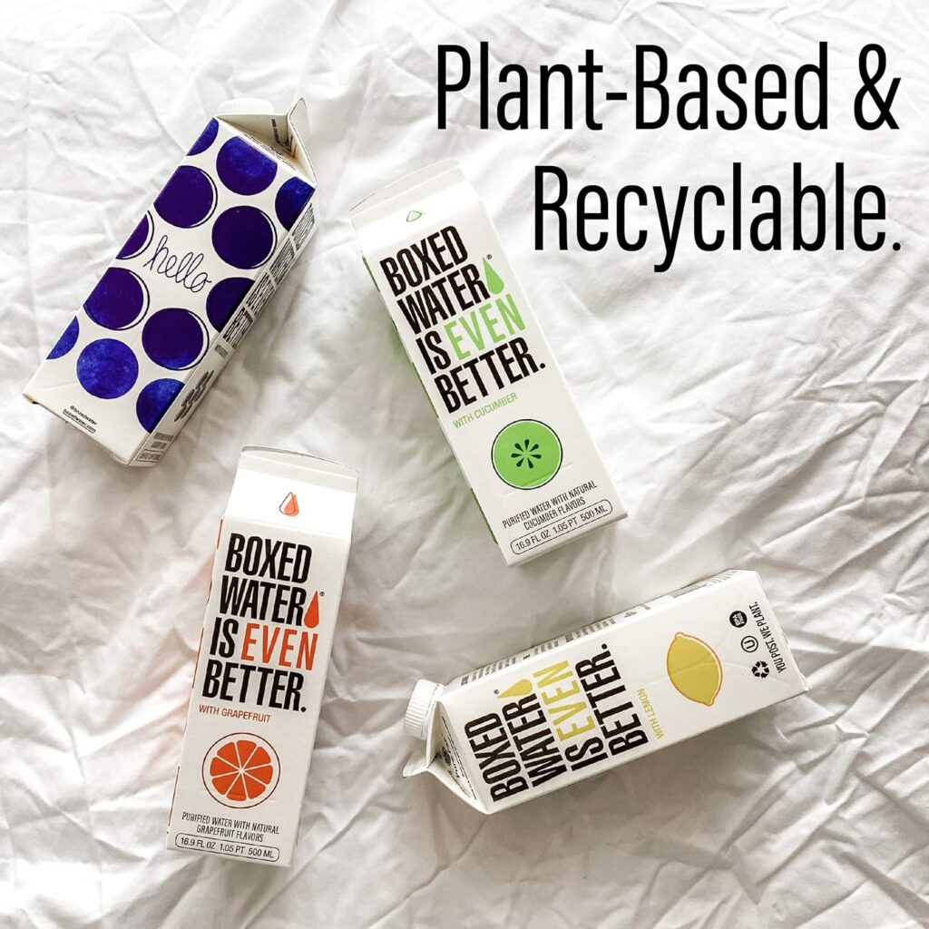 Boxed water is better, sustainable by design