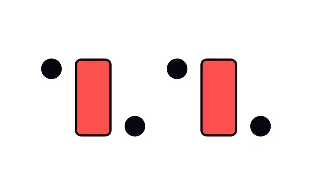 Symmetric design composition layout