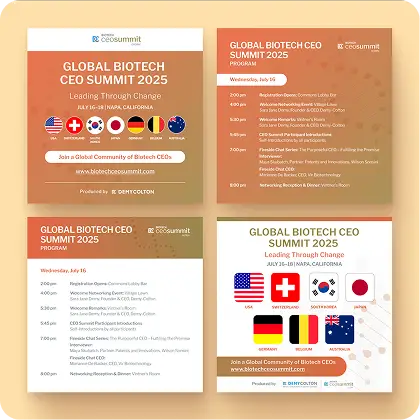 Biotech CEO Summit @2x
