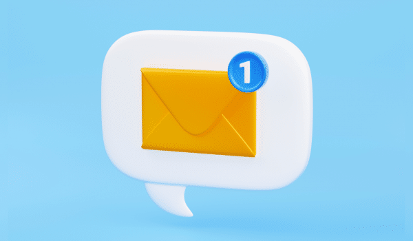 yellow inbox symbolizing effective newsletter marketing